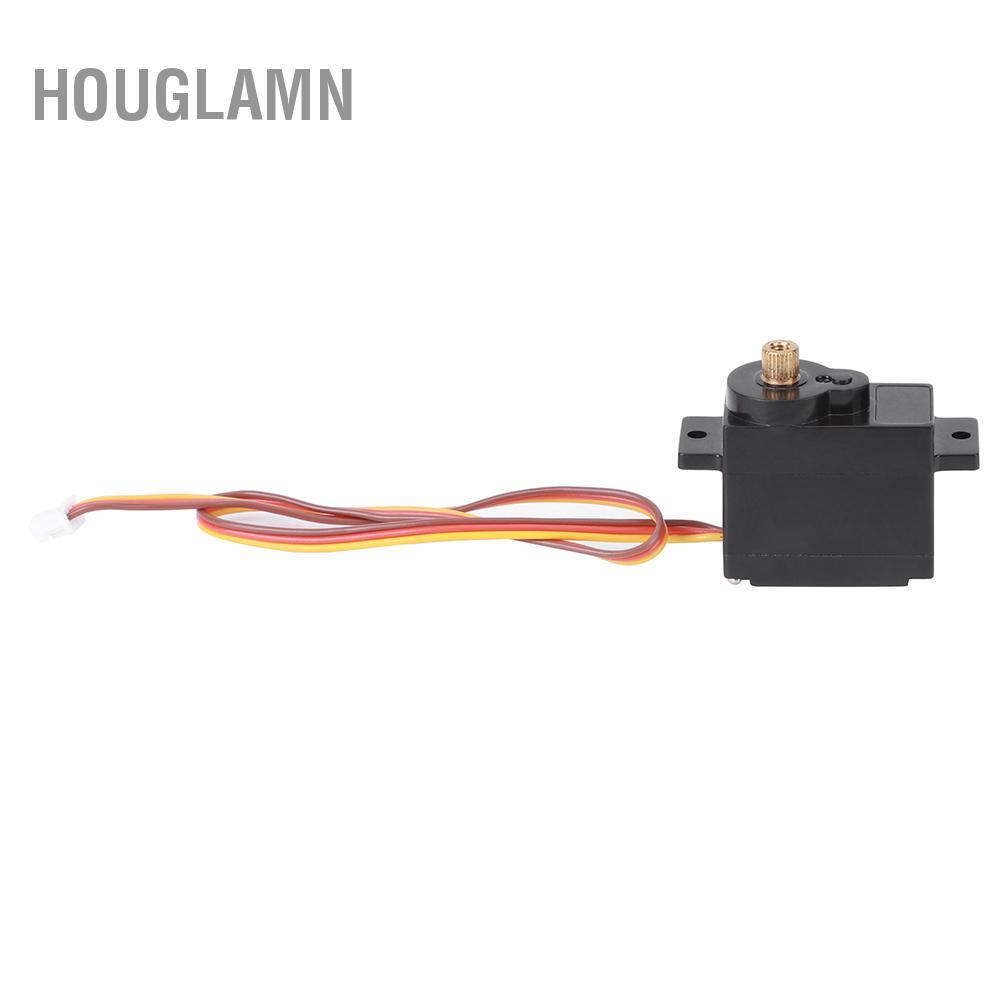 Houglamn servo kim loại màu đen bền bỉ cho WLtoys XK X450 Dễ dàng lắp đặt Máy bay không người lái RC phù hợp và máy bay cánh cố định