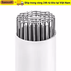 ESSENCEH Thoát nước sàn mái nhà, vỏ thoát nước ban công tròn thép không gỉ, bền bỉ chống tắc, nắp ống mưa, độ dịch chuyển lớn