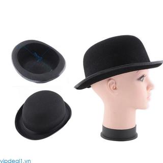Vipdeal1 Fedora đen sành điệu dành cho bé trai và bé gái dành cho nghệ thuật và đồ dùng dự tiệc Làm nổi bật phong cách trẻ em của bạn