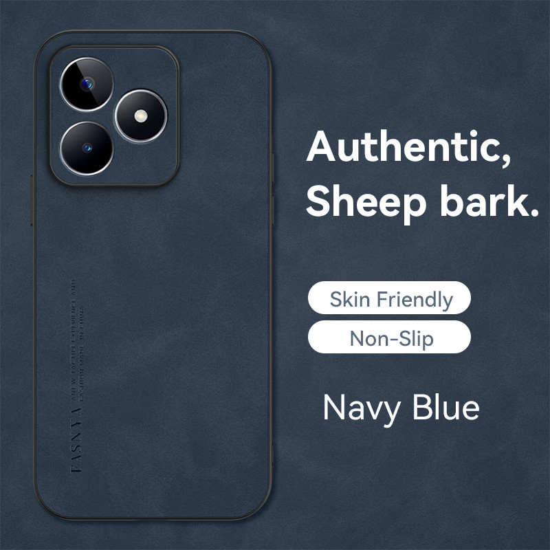 Ốp lưng Realme Note 50 Vỏ da cừu sang trọng cho vỏ điện thoại Realme Note 50