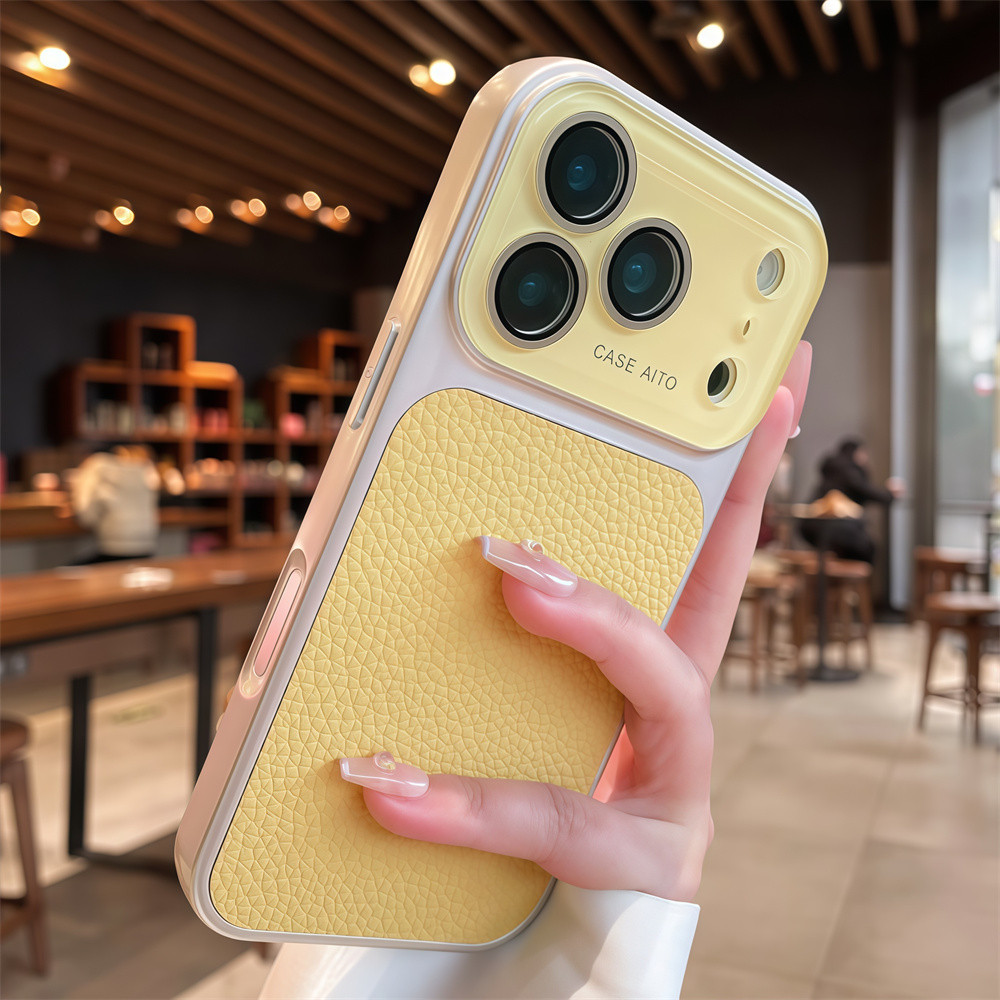 Ốp điện thoại họa tiết da đầy màu sắc cho iPhone 17 Pro Max 14 15 16 pro max Bao gồm tất cả bảo vệ ống kính máy ảnh vỏ mềm Vỏ bảo vệ vỏ điện thoại