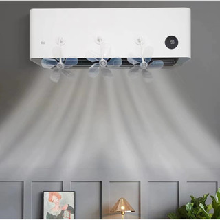 Tản gió 5 cánh điều hòa xoay 360 độ Tấm Chắn Gió Điều Hòa, Xoay 360 Độ, Chống Gió Lạnh Thẳng, Bảo Vệ Sức Khỏe, 3-5 Cánh