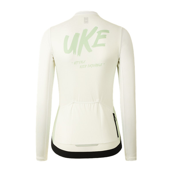 JLS014B - Áo Đạp Xe Nữ UKE Grass Green