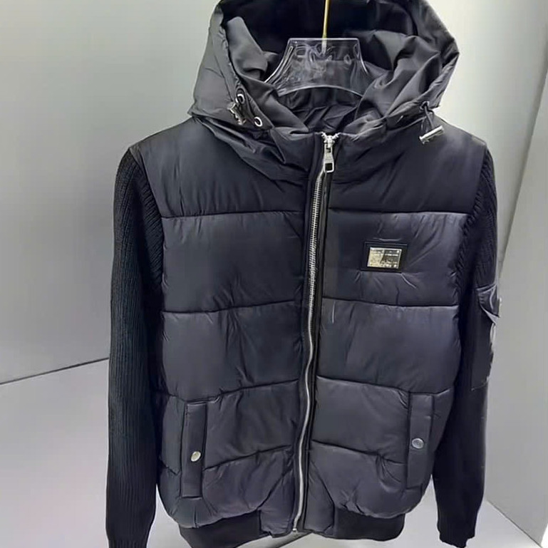 Áo Phao Trơn Basic Logo Ngực Dê Gà (Chuẩn Tem Mác) KCloset Chât Phao Dày Ấm NA65
