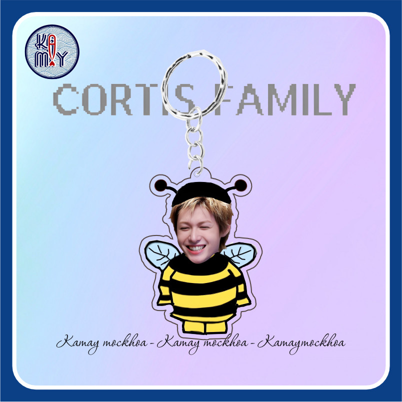 [KEYRING] Móc khoá CORTIS ver ong - Kamay