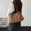 SQ11 2026 Retro Da Lộn Nữ Túi Đeo Vai Thời Trang Dung Tích Lớn Đi Lại Túi Tote