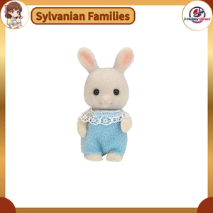 Sylvanian Families Doll [Milk Rabbit Baby] W-89, ST Mark Certified, Suitable for Ages 3 and Up, Toy Dollhouse, EPOCH Corporation