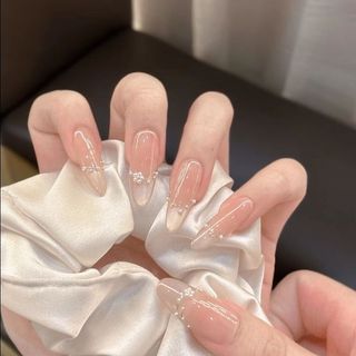 Ngọc Trai Ánh Trăng Mèo Pháp Đeo Mắt Móng Tay Kích Thước Vừa Phù Hợp Với Màu Khỏa Thân Làm Trắng Móng Tay Mắt Mèo Icy 26.1.21
