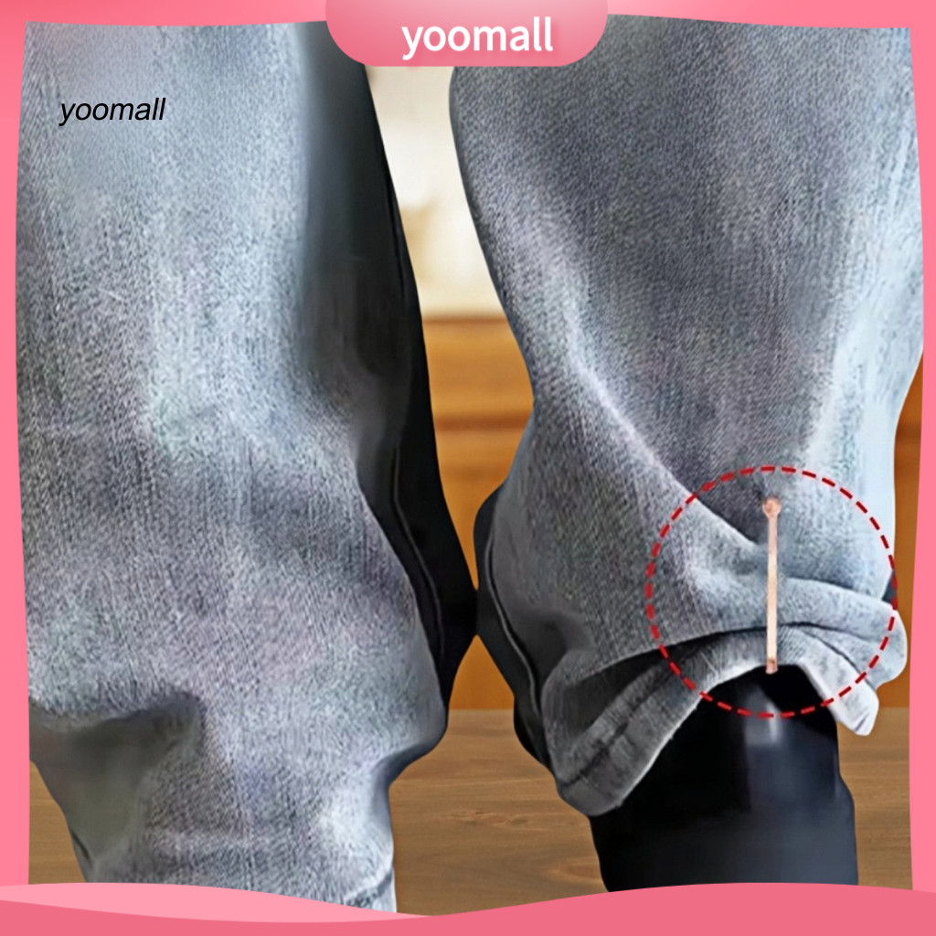 Đai kẹp chữ U kim loại - 12 chiếc | Phù hợp cố định khăn đầu, cổ áo và quần jeans | Dành cho nữ