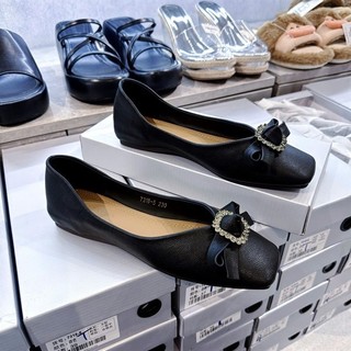Bệt Mũi Vuông Tag Đá Nơ Hàng Nhập QC Fullbox / Mieo Shoes B856 B857 B858