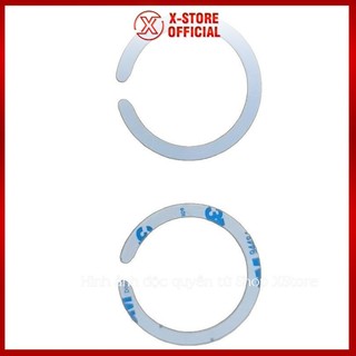 Vòng kim loại MagSafe dán lưng chữ C, miếng dán nam châm cho sạc không dây, vòng kim loại hít cực mạnh MDMS-MCC