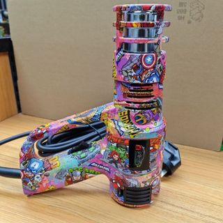 Súng nướng bánh chống bỏng Graffiti 5m, công suất cao 2500W, dụng cụ dán phim/nhuộm màu ô tô, bảo vệ khỏi nắng
