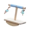 Top Bird Rocking Perch Stand Toy Platform có treo khối mọc răng cho Vẹt Nhai và Đồ chơi tập thể dục đính hôn