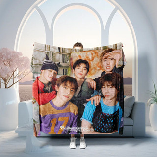 Ban nhạc Pop Boy Hàn Quốc CORTIS Chăn Flannel in một mặt, Chăn nhà mỏng / Chăn điều hòa không khí, Quà tặng thiết thực cho bạn bè