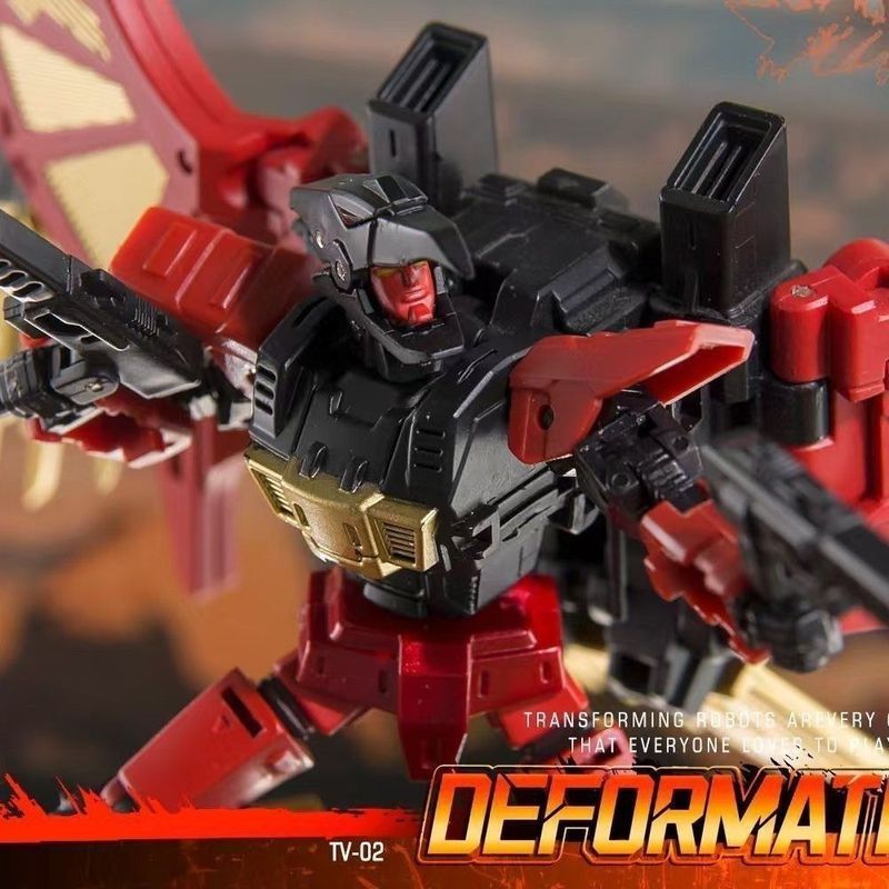 Hàng sẵn có TV-02 Dapeng Male Eagle Đồ chơi biến hình quy mô nhỏ King Kong Robot mô hình Chongyunxiao Fit Series