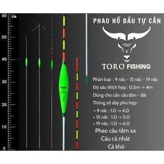 Phao Hố Đấu Tự Cân TORO Chính Hãng