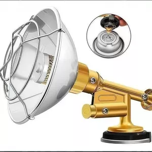 Máy sưởi di động cassette, an toàn, nhiệt nhanh, chống thấm lạnh - Perfect cho cắm trại và câu cá mùa đông