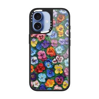 CASECASE X Pansy Garden Case Chống Trầy Xước Từ Hút Kính Dành Cho IPhone 17 Air 16 15 14 Pro Max Plus Ốp Lưng Cứng Có Hộp Khắc logo