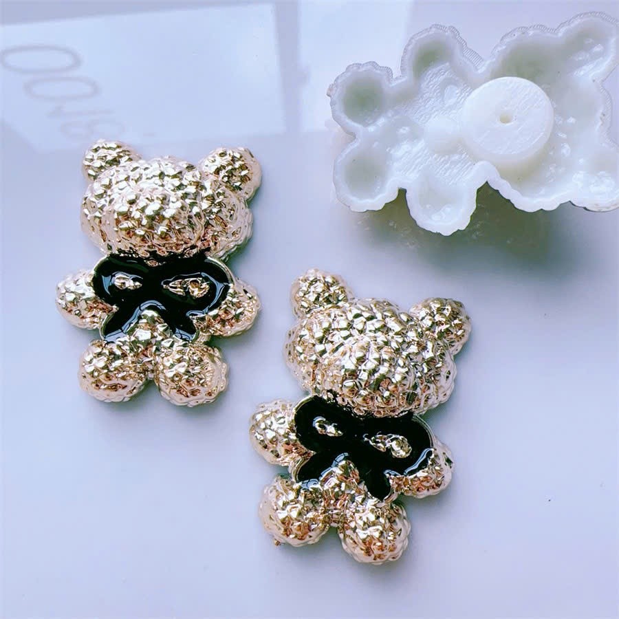 Set Charm Luxury Ánh Vàng Đính Đá – Charm Gắn Dép Sang Trọng Cao Cấp Hot Trend