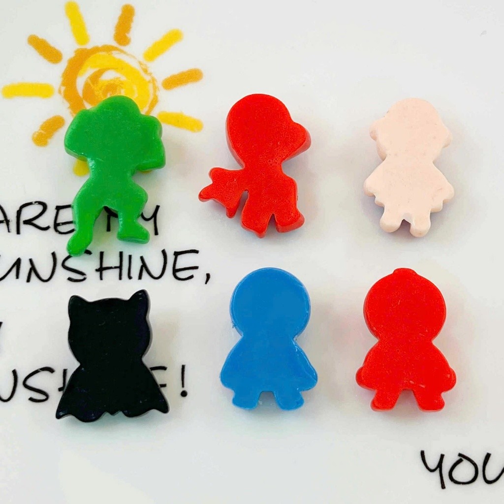 Set Charm 6 anh hùng: Charm Hulk- Charm SpiderMan - Charm Superman - Charm Batman - Charm IronMan - Charm CaptainAmerica