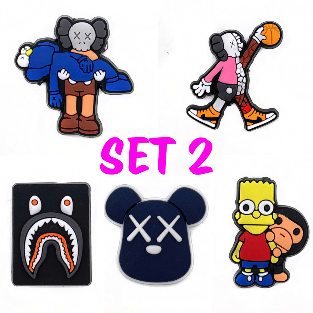 Charm BAPE 2026-  6 set mới - FULL túi bìa