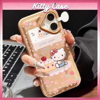 Ốp lưng iPhone 11/12/13/XR/14/15/16/17/7/XR Pro Max Plus cấu trúc khí nang họa tiết hình ảnh mèo hoạt hình quanh viền