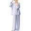 Cotton Lụa Bộ Đồ Ngủ Nữ Mùa Xuân Phong Cách Ngọt Ngào Chấm Bi Ren Loungewear Dài Tay Cô Gái Ngọt Ngào Nhân Tạo Cotton Phù Hợp Với Mỏng
