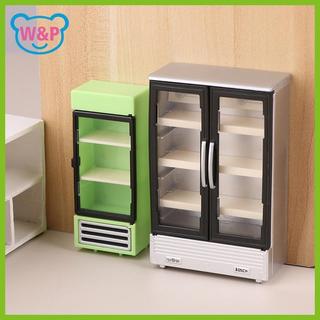 ALIK 1 / 12 Nhà Búp Bê Mô Phỏng Tủ Lạnh Tủ Đông Mô Hình Nhà Búp Bê Mini Nội Thất Phụ Kiện Búp Bê Trang Trí Nhà Đồ Chơi VN