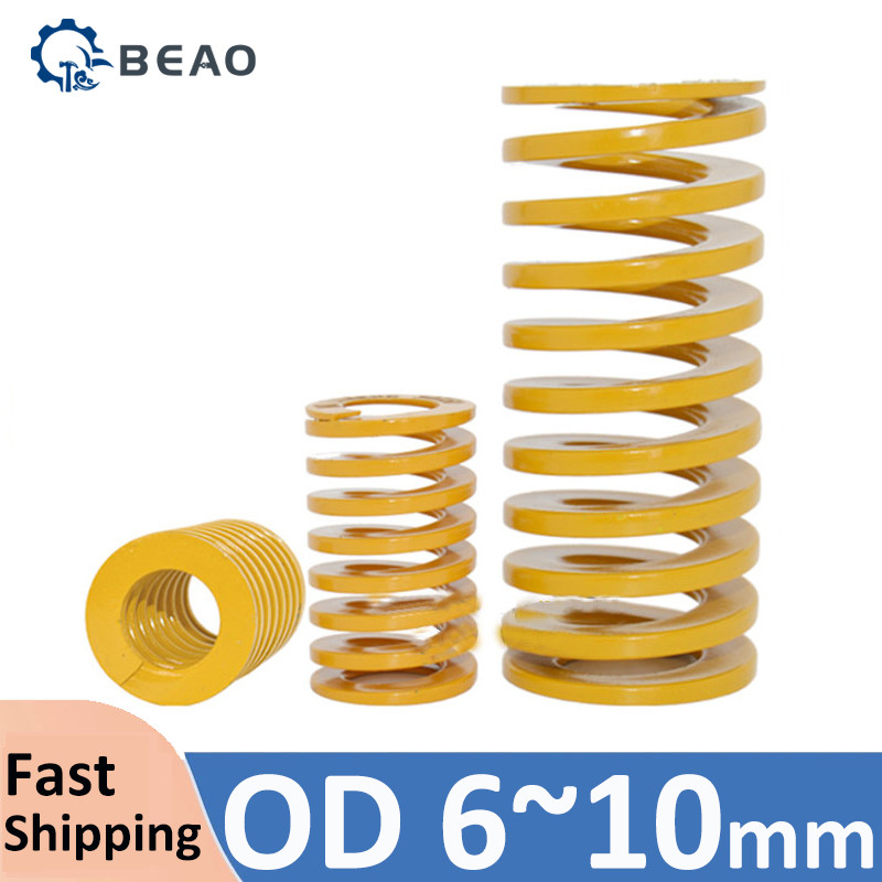 Khuôn Mẫu Vàng Lò Xo Dập Xoắn Ốc Nén Khuôn Lò Xo Đường Kính Ngoài 6 ~ 10mm