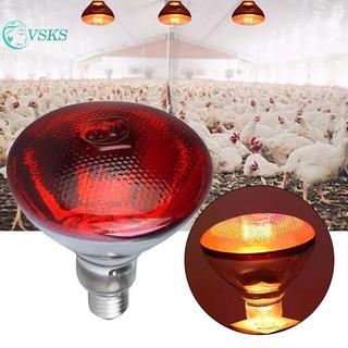 Chenlongshang 275W Đèn sưởi hồng ngoại gia cầm Chống thấm nước Chống nổ Bóng đèn thiên thần ​Cho Heo Con Chien Du Birds E27 Đèn sưởi EN