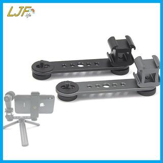 LJF Ba Lạnh Gắn Giày Braet Thanh Nối Dài Với 1 / 4 Inch & 3 / 8 Inch Cho Gimbal Ổn Định Chân Máy Ảnh Đèn Flash Kim Loại Ba Đầu Khởi Động Lạnh VN