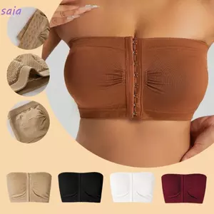 Áo Ngực Quây SAIA Bandeau Cỡ Lớn, Đóng Cửa Phía Trước Thoải Mái
