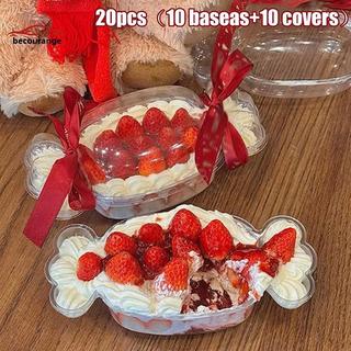 [BECO] Hộp đựng bánh hình kẹo 20 món - Hoàn hảo cho món tráng miệng, bánh ngọt, salad trái cây, Tiramisu, v.v.- Thích hợp cho các bữa tiệc, Giáng sinh, Sinh nhật, v.v. VN