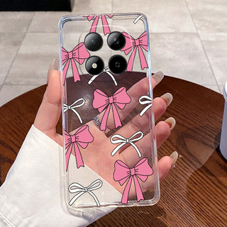 Dành Cho Redmi Note 15 Pro 4G Ốp Lưng Trong Suốt Sang Trọng Dễ Thương Trái Tim Tình Yêu Thỏ Ngộ nghĩnh TPU Mềm Silicon Dành Cho Redmi Note15 15Pro 4G Vỏ