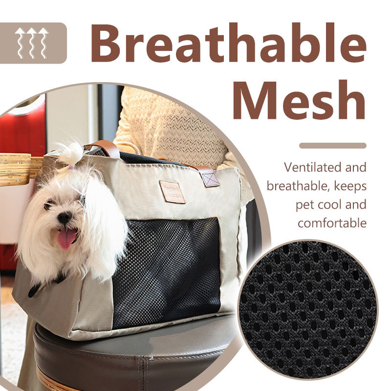 DogLemi Pet Carrier Túi du lịch Lưới thoáng khí Ba lô thú cưng có dây đeo an ninh cho thú cưng nhỏ