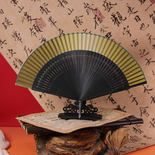Quạt gấp cổ điển phong cách Trung Quốc / quạt di động mùa hè dành cho nữ, quạt gấp múa Hanfu qipao 507 ❈ 🇾