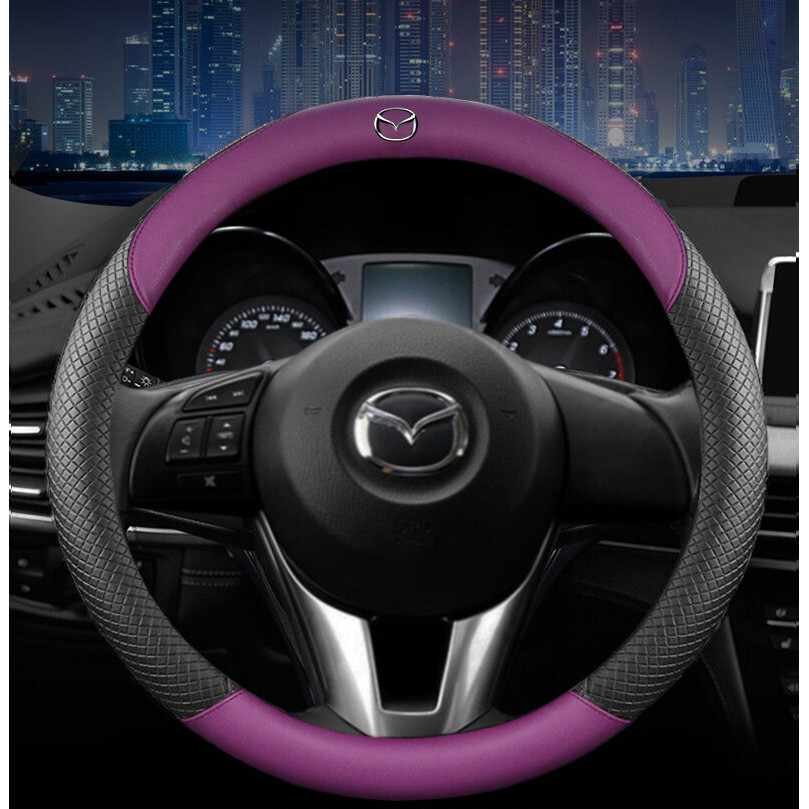Vỏ vô lăng Mazda Atez Angkesaila Mazda2 3 6 CX5 CX4 CX7 CX30 RX8 phụ kiện bọc tay cầm ô tô