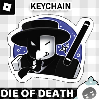 Ganci / Gantungan Kunci Akrilik ROBLOX DIE OF DEATH
