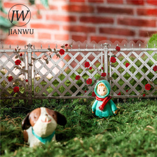 JIANWU Hàng rào hoa Sự cố Series Hàng rào thực vật cổ điển Vật liệu cảnh quan Cắt dán PET Nhãn dán Tạp chí sáng tạo Văn phòng phẩm