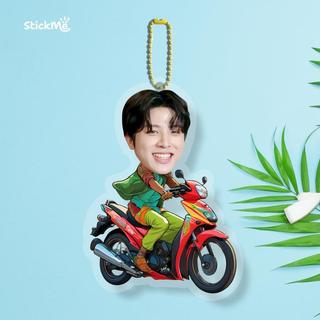 Gantungan Kunci Ganci Keychain Acrylic Kpop TREASURE Teume Idol Korea Series Anti Banting Untuk Tas Kunci Motor Mobil -