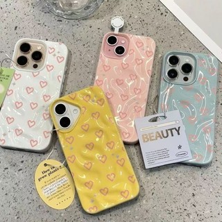 Ốp lưng iPhone 17 16 15 14 13 12 11 ProMax XR XS Max 78Plus Tình yêu Họa tiết dễ thương Ốp lưng điện thoại Dẻo mềm