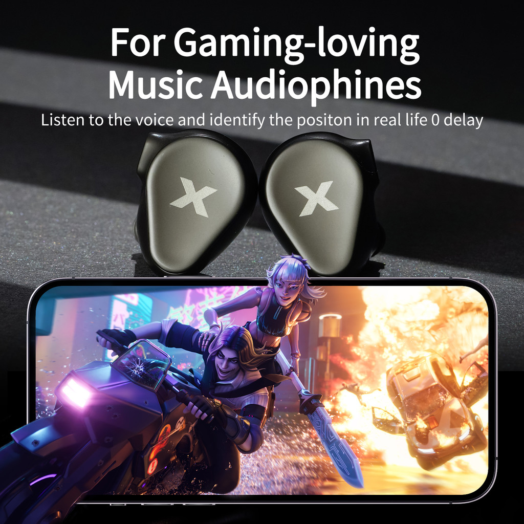 DUNU Titan X 10mm Dynamic Driver In-Ear Tai nghe hợp kim kim loại Vỏ 3,5mm / TypeC Mic Tai nghe cho Audiophile