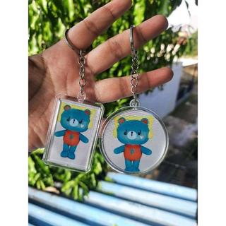 Gantungan Kunci Permpoon pondphuwin keychain - bulat