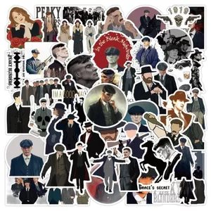 Bộ 50 Peaky Blinders Ngoại Vi Dán Cá Tính Trang Trí Mũ Bảo Hiểm Notebook Guitar Cốc Nước Graffiti Dán Quà Tặng Sinh Nhật