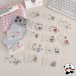 Kính Bảo Vệ camera Dễ Thương Cho iPhone 17 Pro Max 16 15 14 Pro Max Ống Kính Phim Hoạt Hình Doremon Crayon Shin-chan Kitty Cat Patrick Star Snoopy Moon HD Kính Bảo Vệ Full Cover
