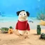 SY SpongeBob SquarePants Nền Eason Chan Cá Xấu Xí Sang Trọng Sang Trọng Plushie Đồng Hành Búp Bê