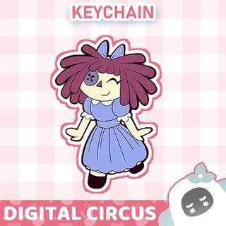 Ganci / Gantungan Kunci Akrilik DIGITAL CIRCUS - POMNI