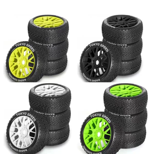 4 110mm 1 / 8 RC Off-Road Buggy Wheels Lốp 17mm Hex cho ARRMA Typhon Talion Traxxas Redcat Team Losi Kyosho HPI HSP VRX RC Car