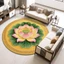 Thảm trải sàn bùn Lotus Diatom thấm nước chống trượt Thảm chân khô nhanh Phòng khách Thảm lông cừu pha lê Lối vào Thảm cửa