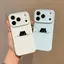 Màu đen trong nước cho 16 trường hợp iPhone 17Air Fine Hole Silicone Case 14 13 11Pro